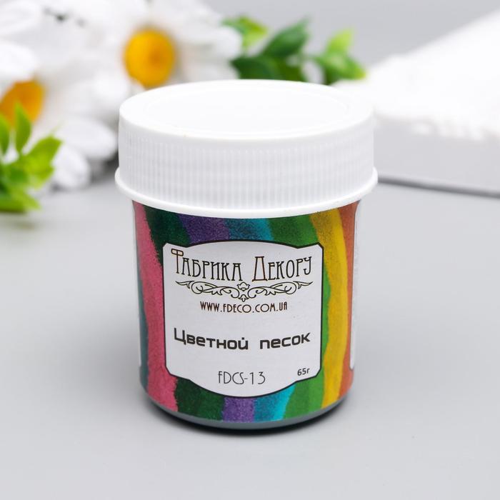 Декоративный песок "Fabrika Decoru" бирюзовый, 40 мл 
Декоративный песок "Fabrika Decoru" бирюзовый, 40 мл