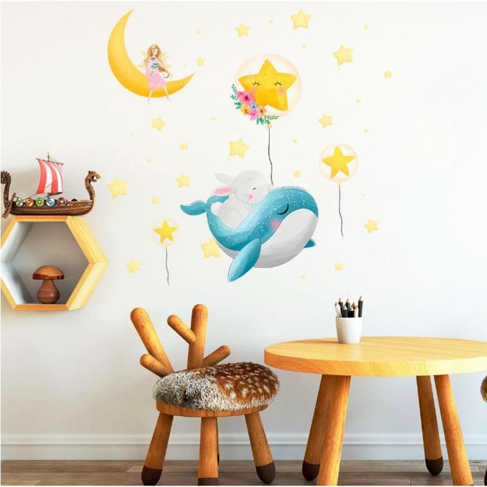 Наклейка пластик интерьерная цветная "Зайчик на дельфине" 30х45 см набор 2 листа
Наклейка пластик интерьерная цветная "Зайчик на дельфине" 30х45 см набор 2 листа