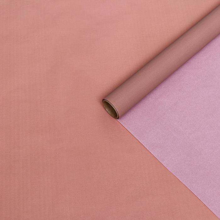 Бумага упаковочная тишью двухсторонняя, кофейная, розовая, 0,6 х 10 м
Бумага упаковочная тишью двухсторонняя, кофейная, розовая, 0,6 х 10 м