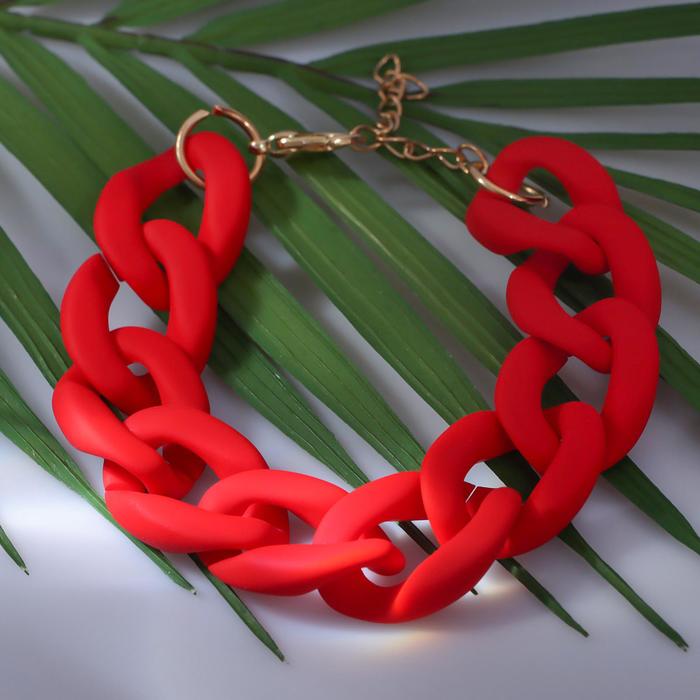 Браслет металл "Цепь" диагональ, цвет красный, 18 см
Браслет металл "Цепь" диагональ, цвет красный, 18 см