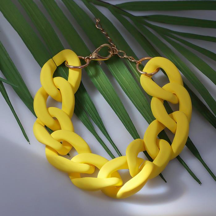 Браслет металл "Цепь" диагональ, цвет жёлтый, 18 см
Браслет металл "Цепь" диагональ, цвет жёлтый, 18 см