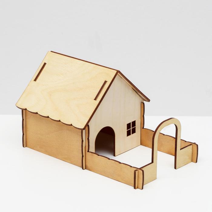 Домик для грызунов "Оградка", 21 х 12 х 12 см
Домик для грызунов "Оградка", 21 х 12 х 12 см