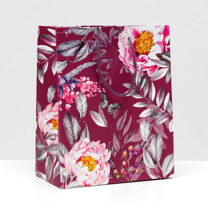 Пакет подарочный "Цветы в саду", фуксия, 18 х 22,3 х 10 см
Пакет подарочный "Цветы в саду", фуксия, 18 х 22,3 х 10 см