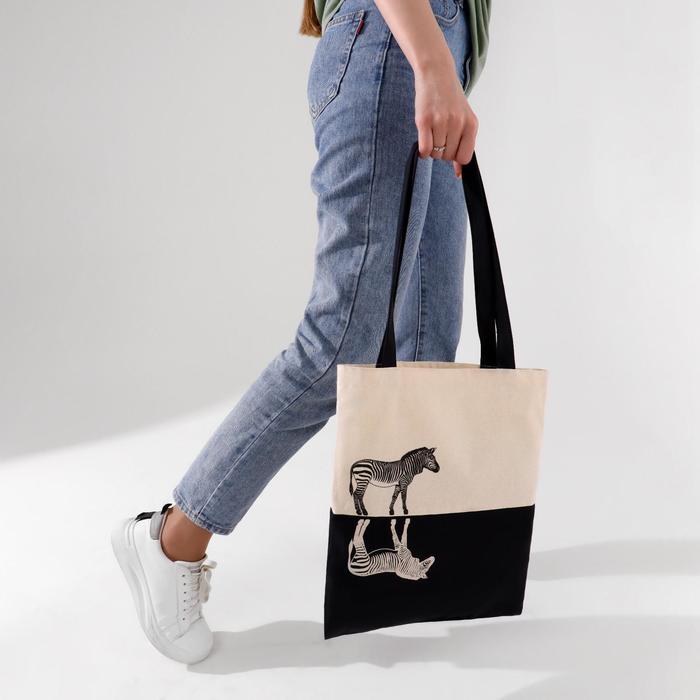 Сумка-шоппер "Лошадь", чёрно-белая, без молнии, 32 х 40 см
Сумка-шоппер "Лошадь", чёрно-белая, без молнии, 32 х 40 см