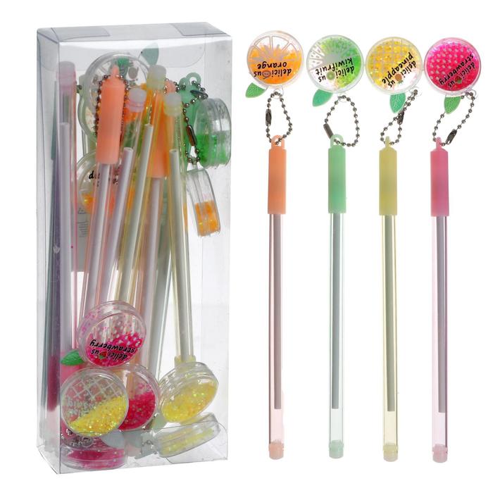 Ручка гелевая - прикол, цвет МИКС "Фрукты"
Ручка гелевая - прикол, цвет МИКС "Фрукты"