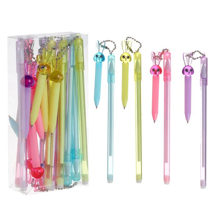 Ручка гелевая-прикол МИКС Зайка
Ручка гелевая-прикол МИКС Зайка