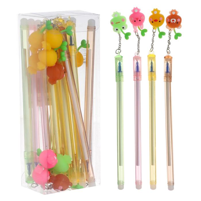 Ручка гелевая - прикол цвет МИКС "Зверушки"
Ручка гелевая - прикол цвет МИКС "Зверушки"