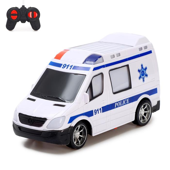 Машина радиоуправляемая «Полиция», работает от батареек, световые и звуковые эффекты
Машина радиоуправляемая «Полиция», работает от батареек, световые и звуковые эффекты