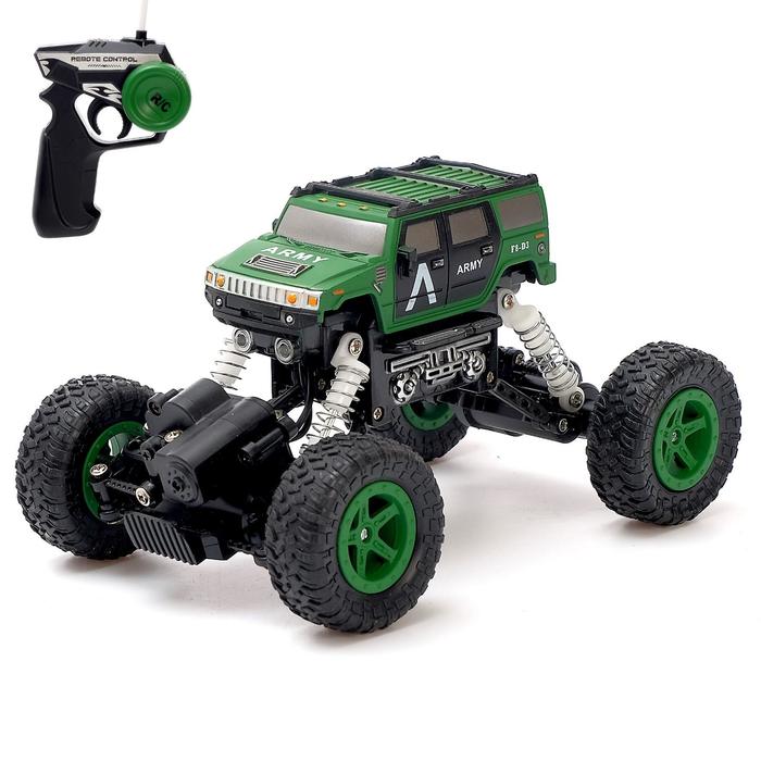 Джип радиоуправляемый «Армия», полный привод, работает от аккумулятора, МИКС
Джип радиоуправляемый «Армия», полный привод, работает от аккумулятора, МИКС