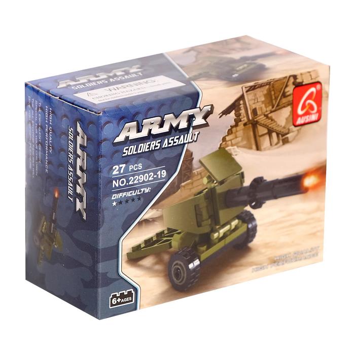 Конструктор серия «Армия», 27 деталей
Конструктор серия «Армия», 27 деталей
