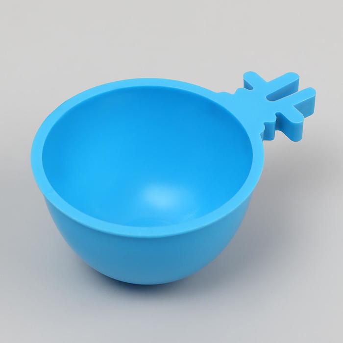 Миска для грызунов, голубая, 30 мл 
Миска для грызунов, голубая, 30 мл