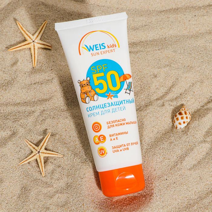 Крем солнцезащитный Weis детский SPF50+, 75 мл
Крем солнцезащитный Weis детский SPF50+, 75 мл