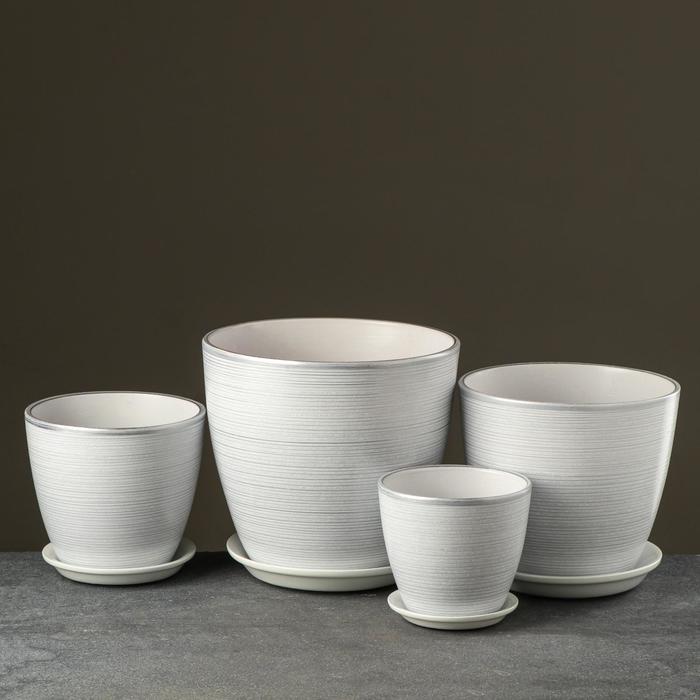 Набор горшков "Роспись бутон" серебрянный, 4 предмета 1 / 2 / 3,8 / 5,4 л
Набор горшков "Роспись бутон" серебрянный, 4 предмета 1 / 2 / 3,8 / 5,4 л