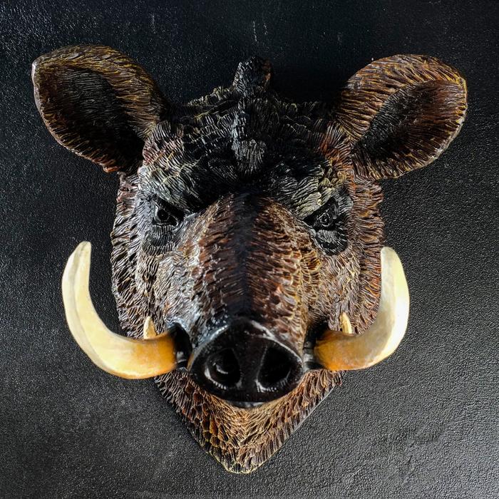 Подвесной декор "Голова Кабана" 36х36х32см
Подвесной декор "Голова Кабана" 36х36х32см