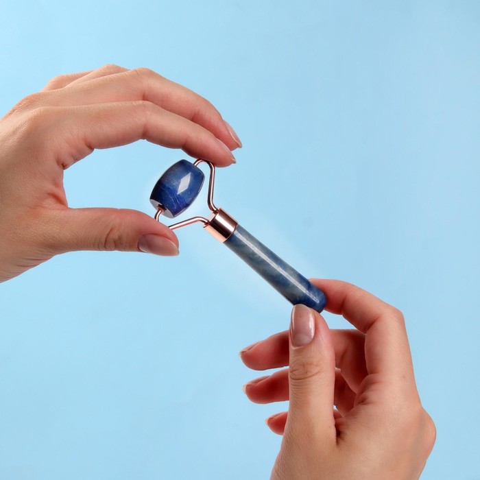 Массажёр для лица и зоны декольте, 9,5 × 3 см, кианит
Массажёр для лица и зоны декольте, 9,5 × 3 см, кианит