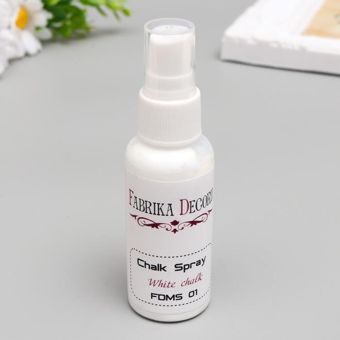 Меловой спрей "Fabrika Decoru" белый мел 50 мл 
Меловой спрей "Fabrika Decoru" белый мел 50 мл