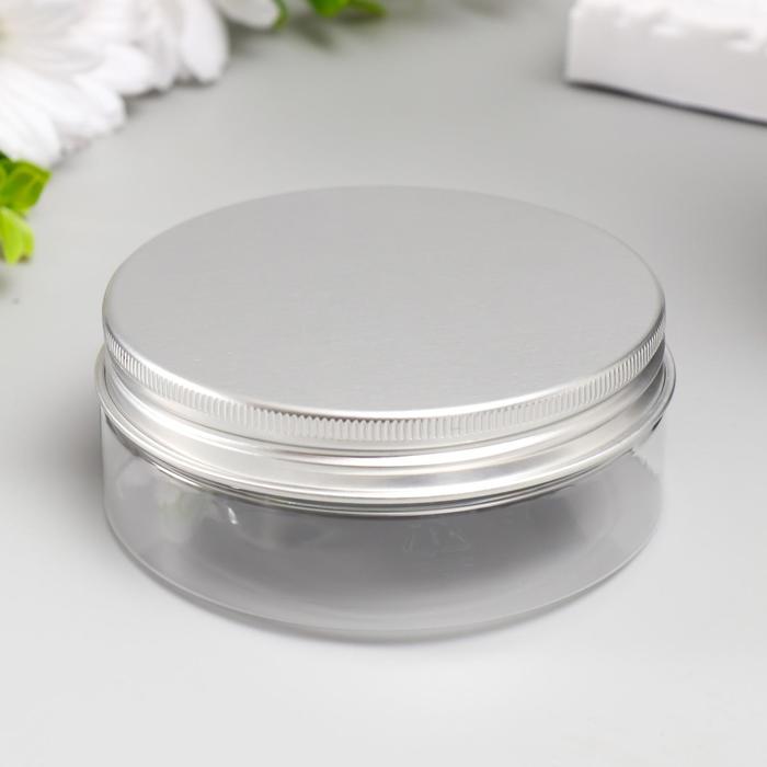 Баночка прозрачная с жестяной крышкой, 150 мл
Баночка прозрачная с жестяной крышкой, 150 мл