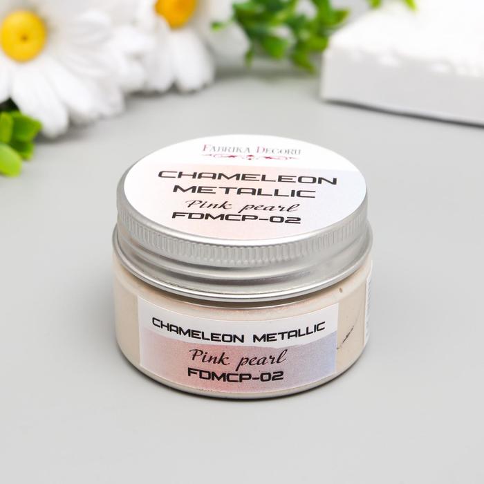 Краска хамелеон-металлик "Fabrika Decoru" розовый жемчуг 30 мл 
Краска хамелеон-металлик "Fabrika Decoru" розовый жемчуг 30 мл