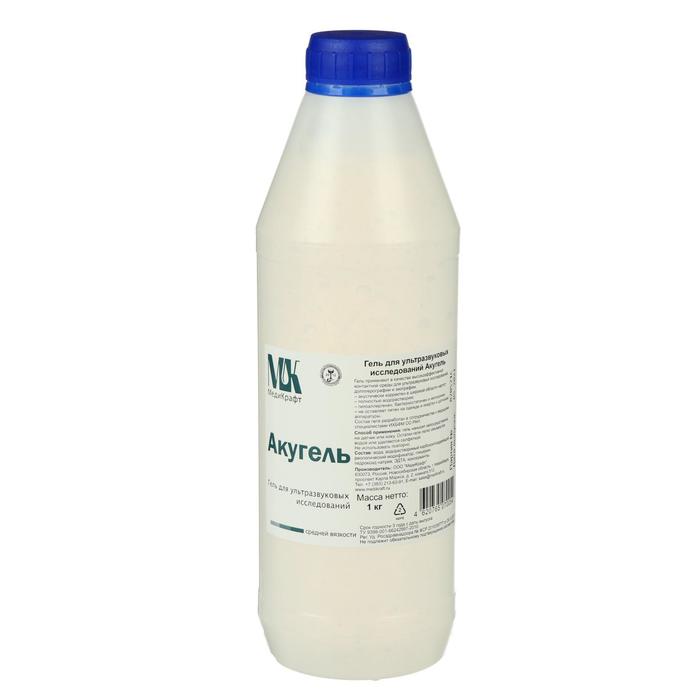 Гель для УЗИ "Акугель" средней вязкости, флакон, 1кг
Гель для УЗИ "Акугель" средней вязкости, флакон, 1кг
