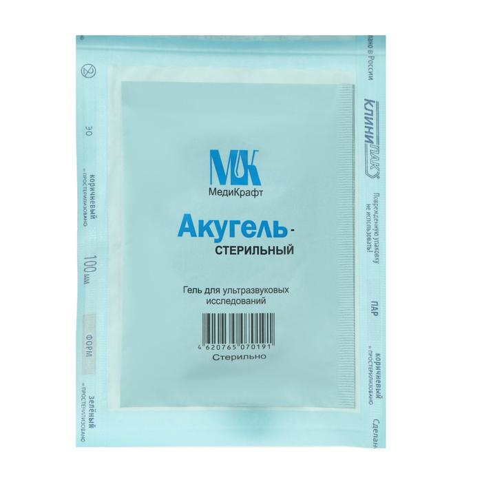 Гель для УЗИ "Акугель-Стерильный", пакет, 15г
Гель для УЗИ "Акугель-Стерильный", пакет, 15г