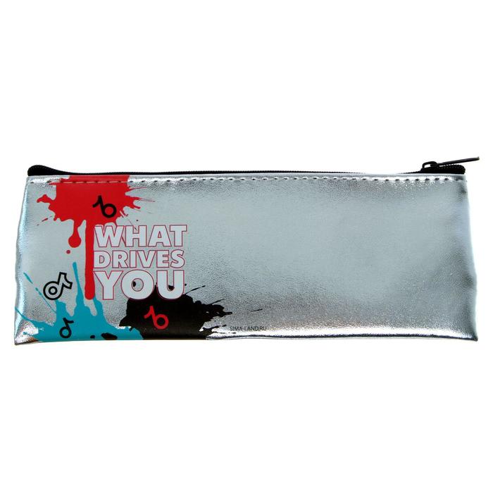 Пенал мягкий 1 отд. плоский 60х190 ПМП 07-111 кожзам голография What drive you
Пенал мягкий 1 отд. плоский 60х190 ПМП 07-111 кожзам голография What drive you