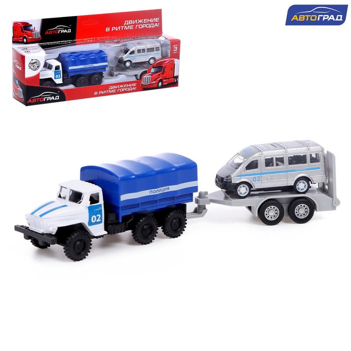 Набор металлических машин «Полиция», 2 штуки, инерционные
Набор металлических машин «Полиция», 2 штуки, инерционные