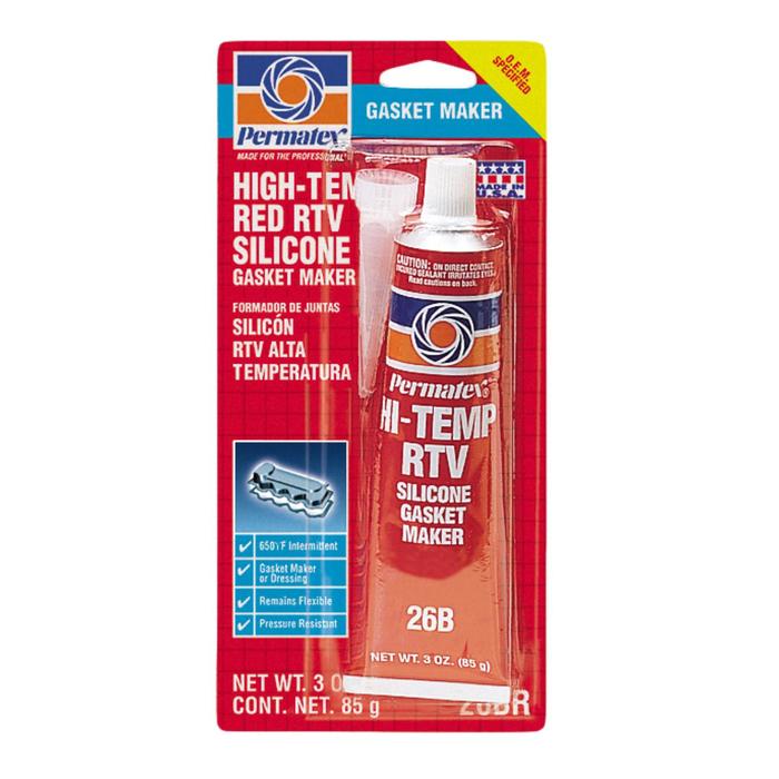 Формирователь прокладок HI-TEMP RED RTV PERMATEX силиконовый, красный, 85 г PR-81160 
Формирователь прокладок HI-TEMP RED RTV PERMATEX силиконовый, красный, 85 г PR-81160