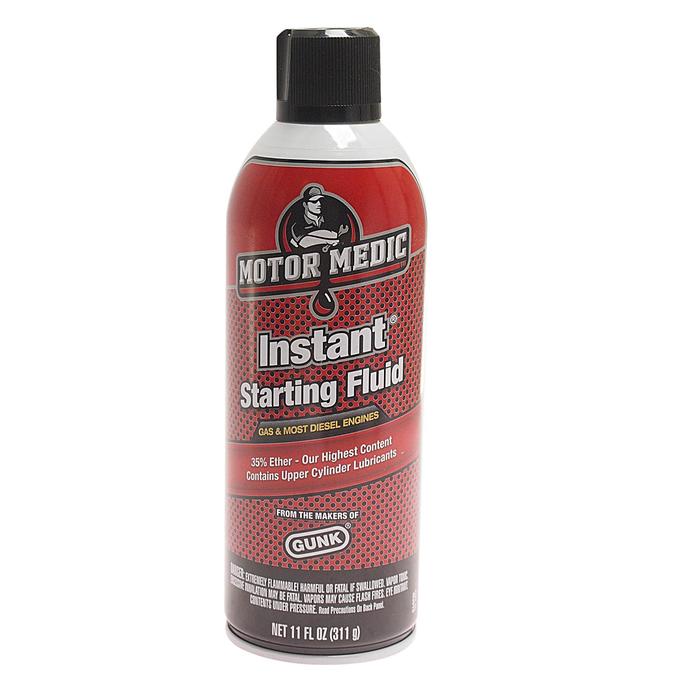 Быстрый старт GUNK INSTANT, для любых двигателей, до -55С, аэрозоль, 311 г M3515 
Быстрый старт GUNK INSTANT, для любых двигателей, до -55С, аэрозоль, 311 г M3515