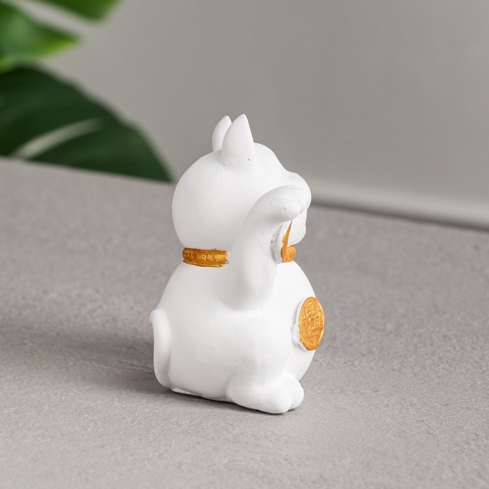 Копилка "Азиатский кот", белая, гипс, 11 см
Копилка "Азиатский кот", белая, гипс, 11 см