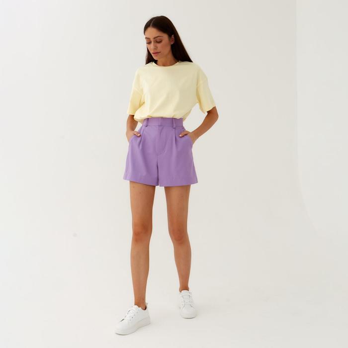 Шорты женские MIST р.48, фиолетовый 
Шорты женские MIST р.48, фиолетовый