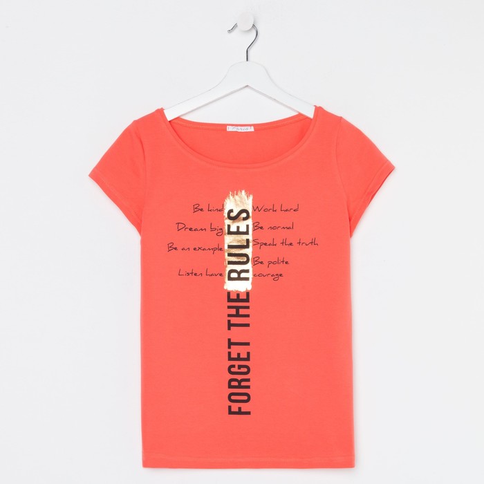 Футболка женская, цвет МИКС, размер 44
Футболка женская, цвет МИКС, размер 44