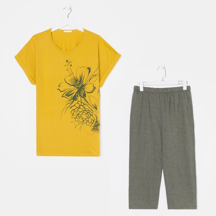 Костюм женский (майка, бриджи), цвет МИКС, размер 50
Костюм женский (майка, бриджи), цвет МИКС, размер 50