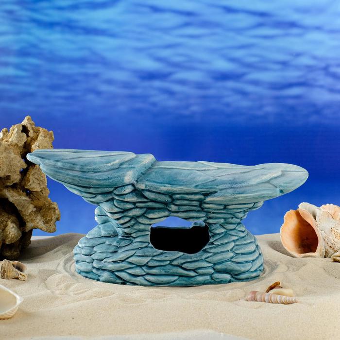 Декорация для аквариума "Грот", бирюзовая, 14х28х12 см
Декорация для аквариума "Грот", бирюзовая, 14х28х12 см