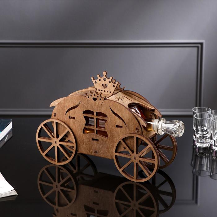 Мини-бар деревянный "Карета", 30х20х4 см, светлый
Мини-бар деревянный "Карета", 30х20х4 см, светлый