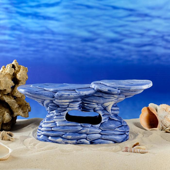 Декорация для аквариума "Грот", синяя, 14х28х12 см
Декорация для аквариума "Грот", синяя, 14х28х12 см