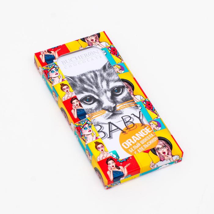 Подарочная коробка под плитку шоколада "Pop-art", 17,1 х 8 х 1,4 см
Подарочная коробка под плитку шоколада "Pop-art", 17,1 х 8 х 1,4 см