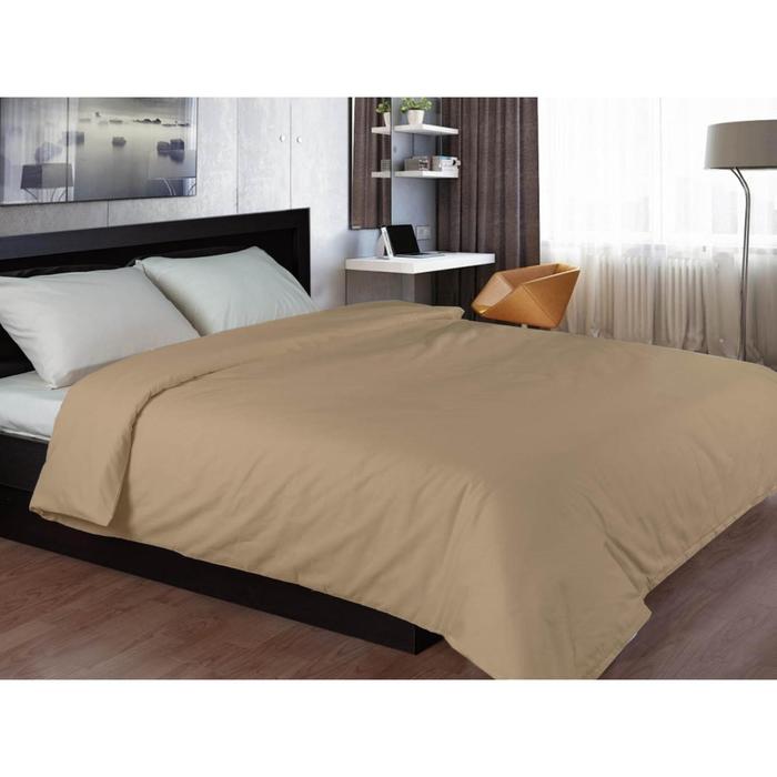 Пододеяльник, размер 145х210 см, цвет светло-коричневый 
Пододеяльник, размер 145х210 см, цвет светло-коричневый