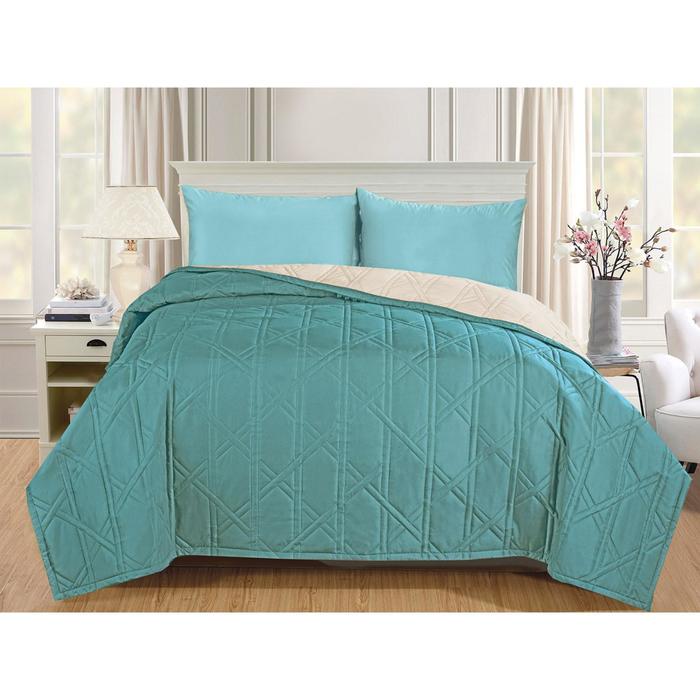 Покрывало Arti, размер 210х230 см, цвет бирюзовый
Покрывало Arti, размер 210х230 см, цвет бирюзовый