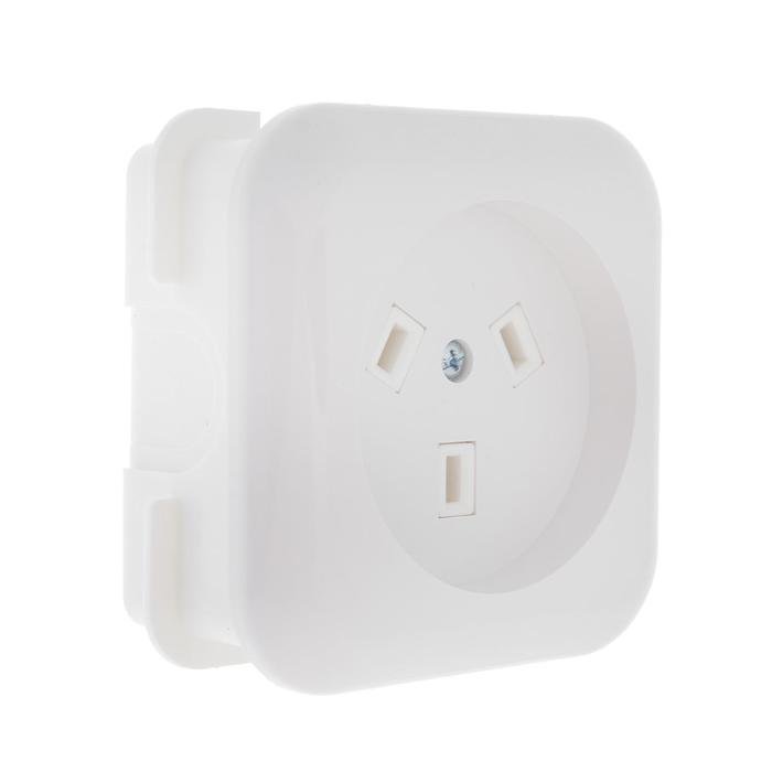 Розетка к электроплите BYLECTRICA РС32-006,, 32А, 250 В, с з/к, пластик, белая 
Розетка к электроплите BYLECTRICA РС32-006,, 32А, 250 В, с з/к, пластик, белая