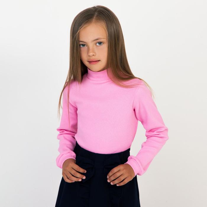 Школьная водолазка для девочки, цвет розовый, рост 152
Школьная водолазка для девочки, цвет розовый, рост 152
