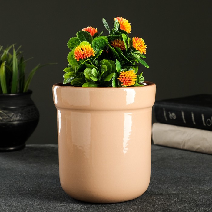 Кашпо "Вятское" бежевое 1л / 12х15см
Кашпо "Вятское" бежевое 1л / 12х15см