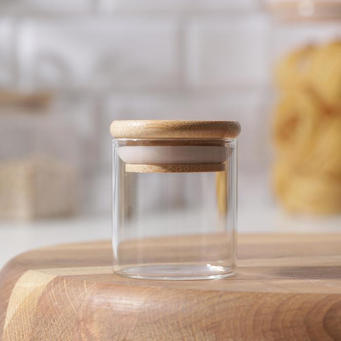 Банка для сыпучих продуктов «Эко», 60 мл, 4,8×5,5 см
Банка для сыпучих продуктов «Эко», 60 мл, 4,8×5,5 см