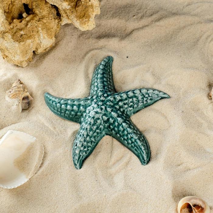 Декорация для аквариума "Морская звезда", зелёная, 12х11х2.5 см, микс
Декорация для аквариума "Морская звезда", зелёная, 12х11х2.5 см, микс