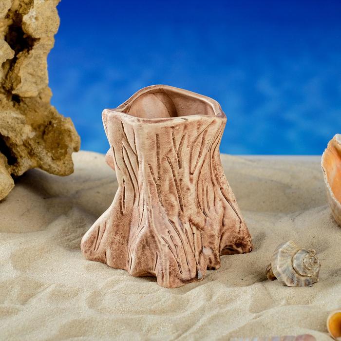 Декорация для аквариума "Пень", коричневая, 8х9х10 см, микс
Декорация для аквариума "Пень", коричневая, 8х9х10 см, микс