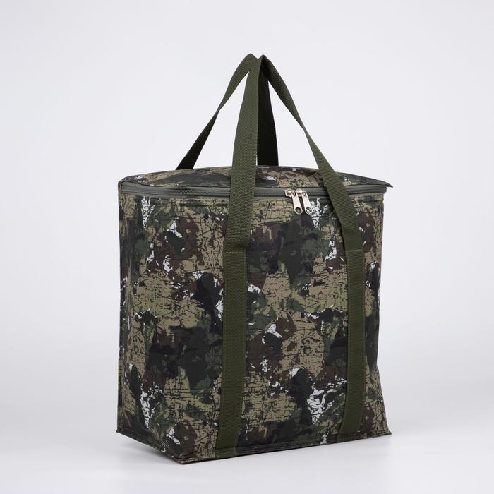 Термосумка, 20 л, отдел на молнии, цвет камуфляж
Термосумка, 20 л, отдел на молнии, цвет камуфляж