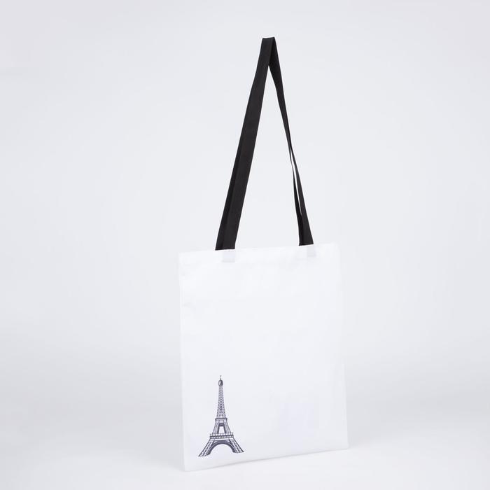 Сумка-шопер, отдел без молнии, без подклада, цвет белый, «Париж»
Сумка-шопер, отдел без молнии, без подклада, цвет белый, «Париж»
