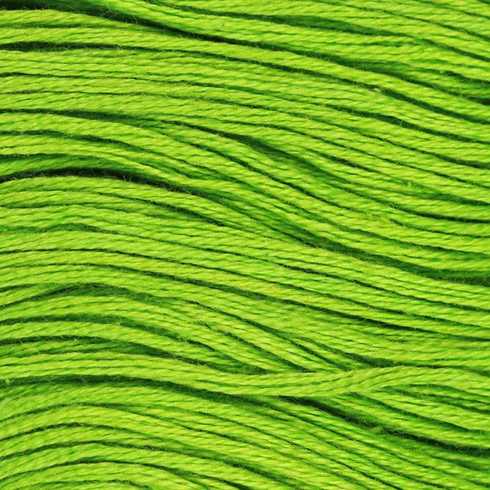 Нитки мулине, 10 ± 1 м, цвет светло-зелёный №8802
Нитки мулине, 10 ± 1 м, цвет светло-зелёный №8802