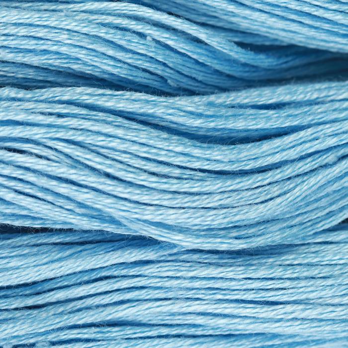 Нитки мулине, 10 ± 1 м, цвет голубой №9266
Нитки мулине, 10 ± 1 м, цвет голубой №9266