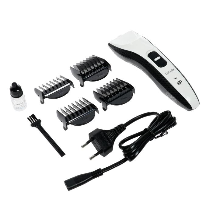 Машинка для стрижки DELTA LUX DE-4207A, 2 Вт, 4 насадки, АКБ, черно-белая
Машинка для стрижки DELTA LUX DE-4207A, 2 Вт, 4 насадки, АКБ, черно-белая