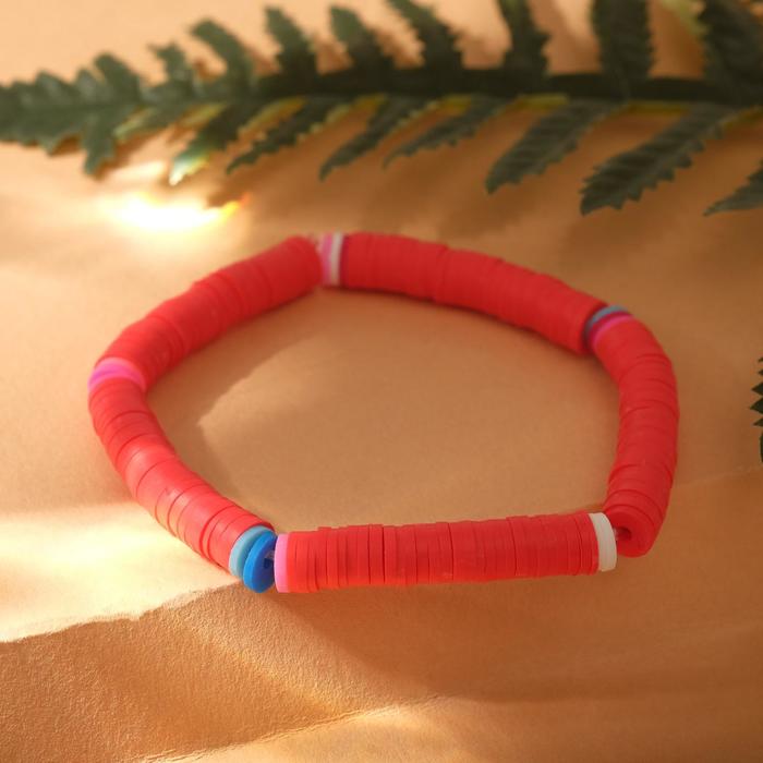 Браслет летний "Бисер" бусики, тренд, цвет красный
Браслет летний "Бисер" бусики, тренд, цвет красный